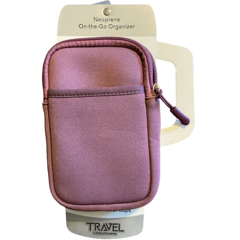 TRAVEL Neoprene On The Go Organizer NEW